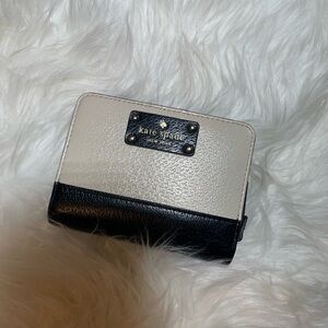 Kate Spade Black and cream Wallet
